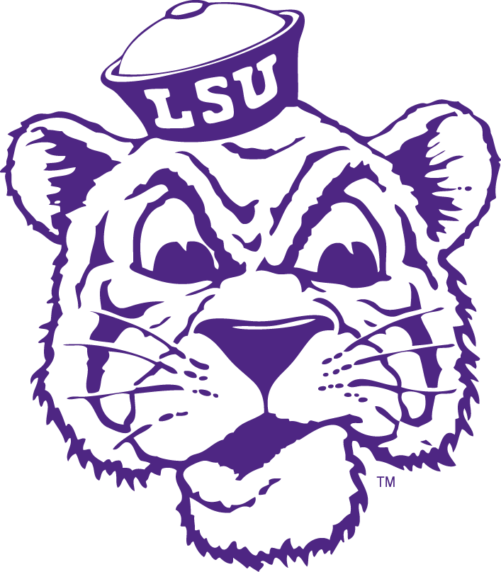 LSU Tigers 1956-1966 Alternate Logo iron on paper